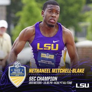 Image post by @lsutrackfield on Instagram