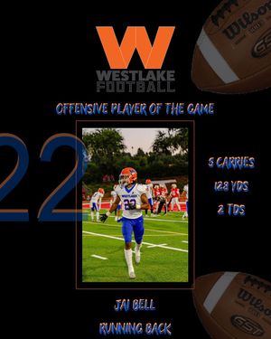 Image post by @westlakewarriorsfootball on Instagram