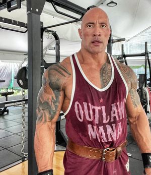 Image post by @therock on Instagram