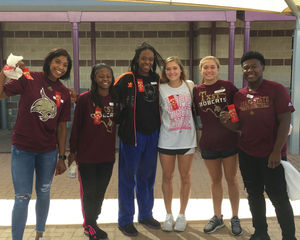 Image post by @txstatewbb on Instagram