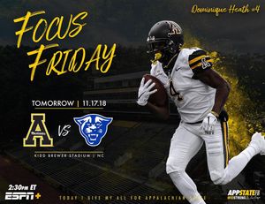 Image post by @appstate_fb on Instagram