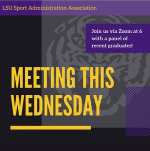 Image post by @lsu_saa on Instagram