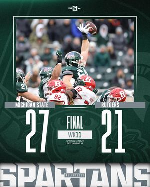 Image post by @msu_football on Instagram