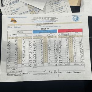 Image post by @MatchroomBoxing on Twitter