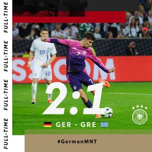 Image post by @germanfootball_dfb on Instagram