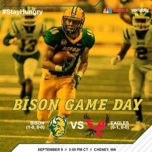 Image post by @ndsufootball on Instagram