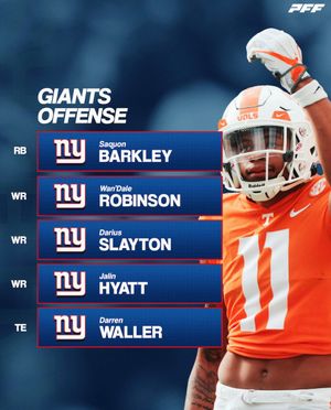 Image post by @PFF_Fantasy on Twitter