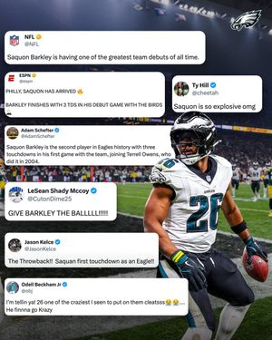 Image post by @Eagles on Twitter