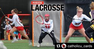 Image post by @catholicu_wlax on Instagram