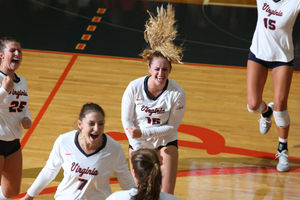 Image post by @uvavolleyball on Instagram