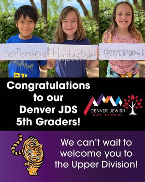 Image post by @denverjewishdayschool on Instagram