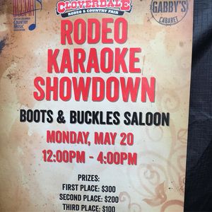 Image post by @cloverdalerodeo on Instagram