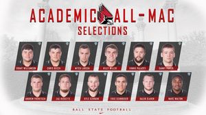 Image post by @ballstatefb on Instagram