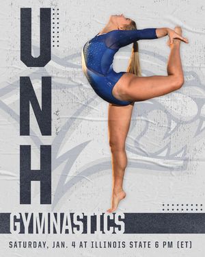 Image post by @unhgymnastics on Instagram