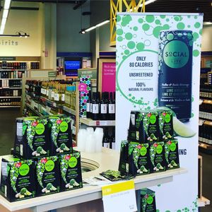 Image post by @sociallitevodka on Instagram