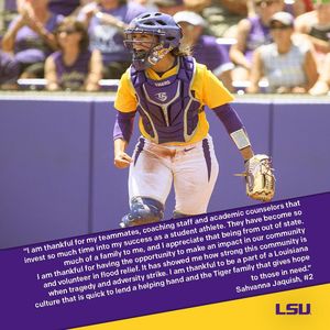 Image post by @lsusoftball on Instagram