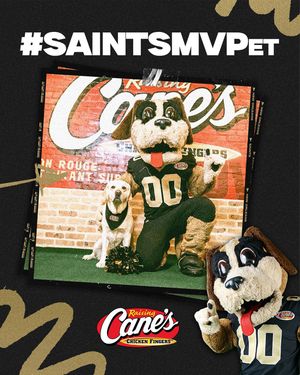 Image post by @saints on Instagram