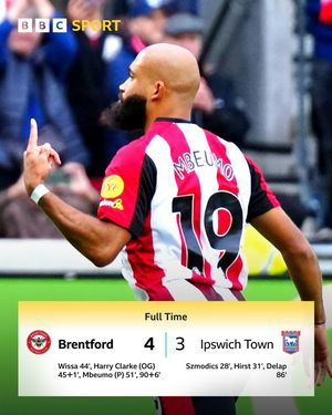 Image post by @bbcsport on Instagram