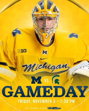 Image post by @umichhockey on Instagram