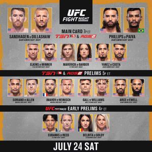 Image post by @ufccanada on Instagram