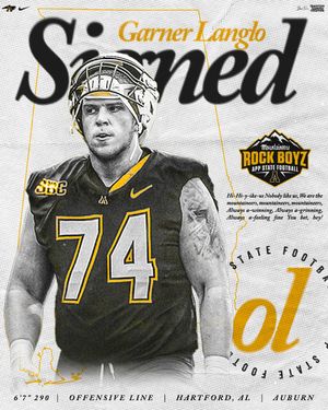 Image post by @appstate_fb on Instagram