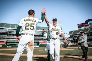Image post by @Athletics on Twitter