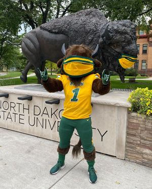 Image post by @ndsuathletics on Instagram