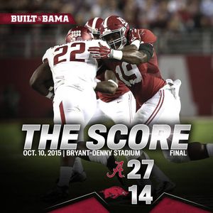 Image post by @alabamafbl on Instagram