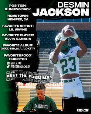 Image post by @dartmouthftbl on Twitter