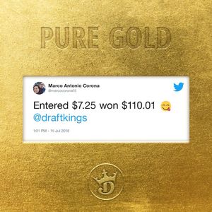 Image post by @draftkings on Instagram