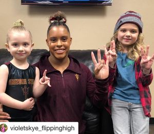 Image post by @sundevilgymnastics on Instagram