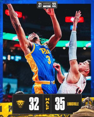 Image post by @pitt_mbb on Twitter