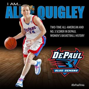 Image post by @DePaulBlueDemons on Facebook