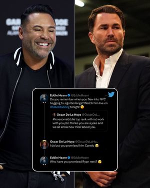 Image post by @ESPNRingside on Twitter