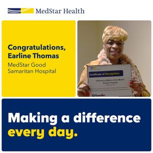 Image post by @medstarhealth on Instagram