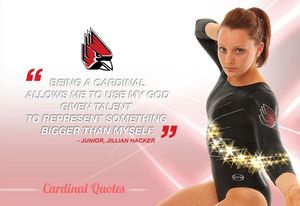 Image post by @ballstategym on Instagram