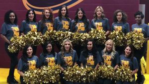 Image post by @cavaliersdanceteam on Facebook