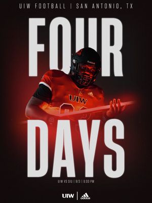 Image post by @uiwfootball on Twitter