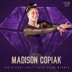 Image post by @uwgymnastics on Instagram
