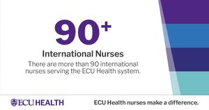 Image post by @ECUHealthNC on Facebook