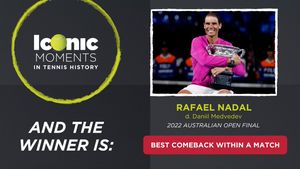 Image post by @TennisHalloFame on Twitter