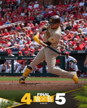 Image post by @Padres on Twitter