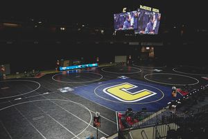 Image post by @gwuwrestling on Instagram