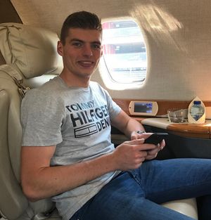 Image post by @maxverstappen1 on Instagram