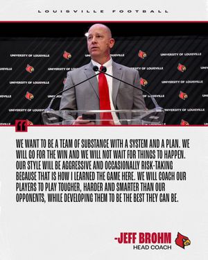 Image post by @LouisvilleFB on Twitter