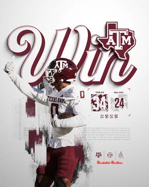 Image post by @aggiefootball on Instagram
