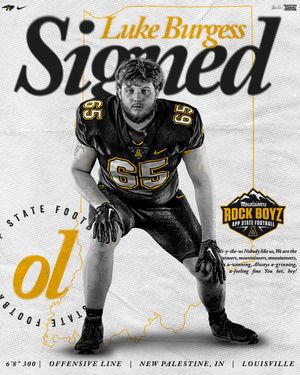 Image post by @appstate_fb on Instagram