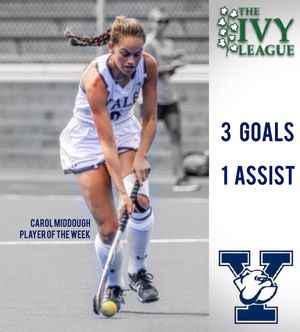 Image post by @yalefieldhockey on Instagram