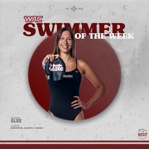 Image post by @nmstateswimdive on Instagram