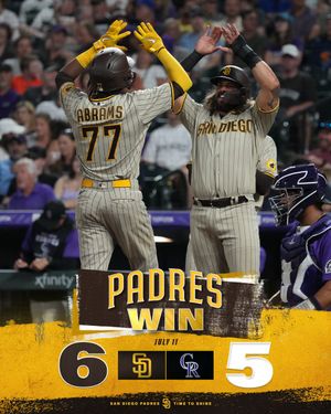 Image post by @Padres on Twitter